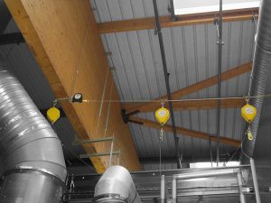 Horizontales Seilsicherungssystem ALTILIGNE bei VERTIC