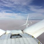 Vertikales Fallschutsystem VERTILIGNE VERTIC auf Windturbinen