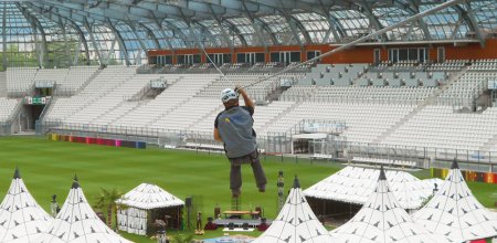 VERTIC rüstet Ihre Stadien und Eventsstrukturen aus.